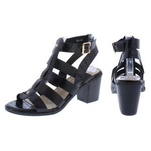 "Rachel" Black Block heels